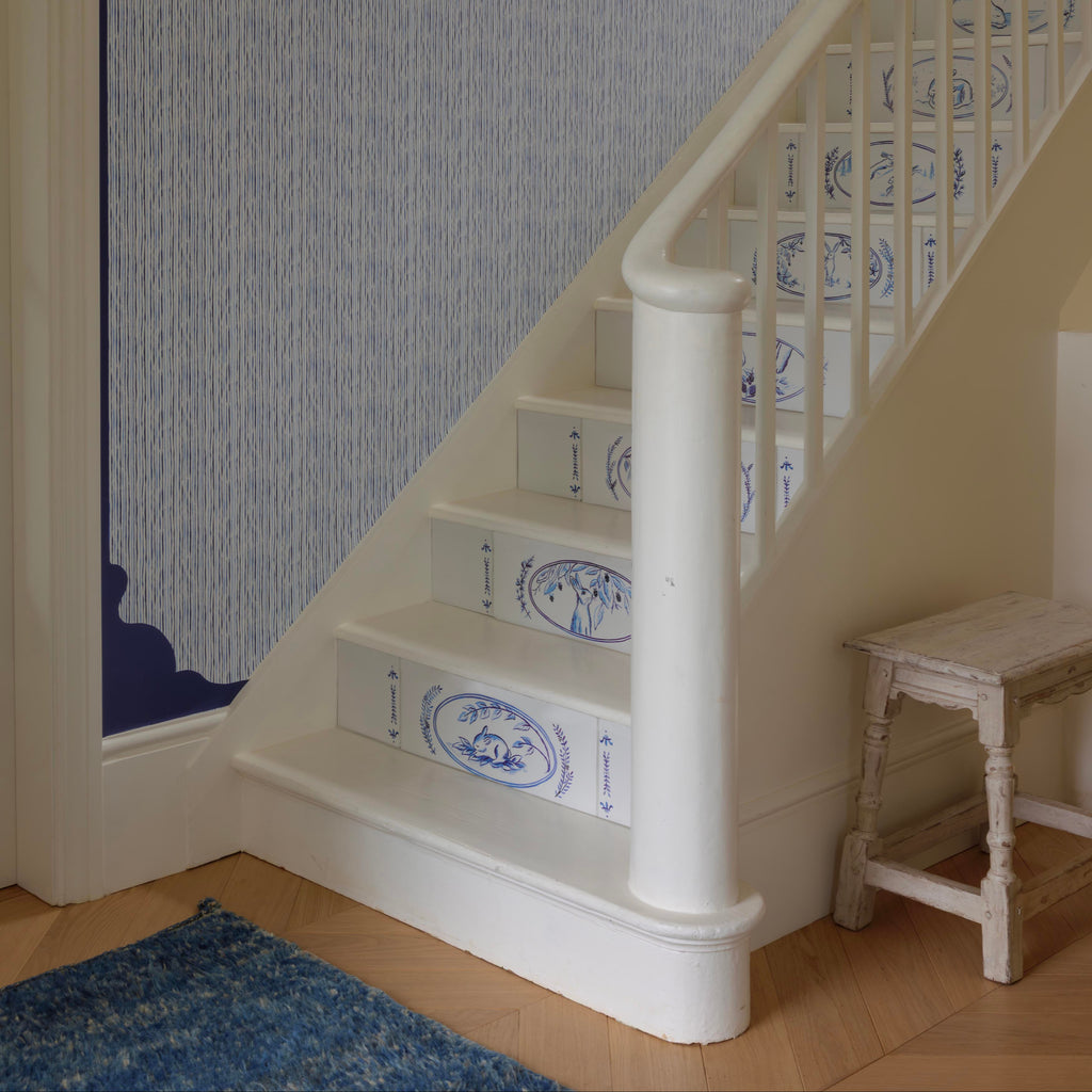 Ticking Stripe Wallpaper