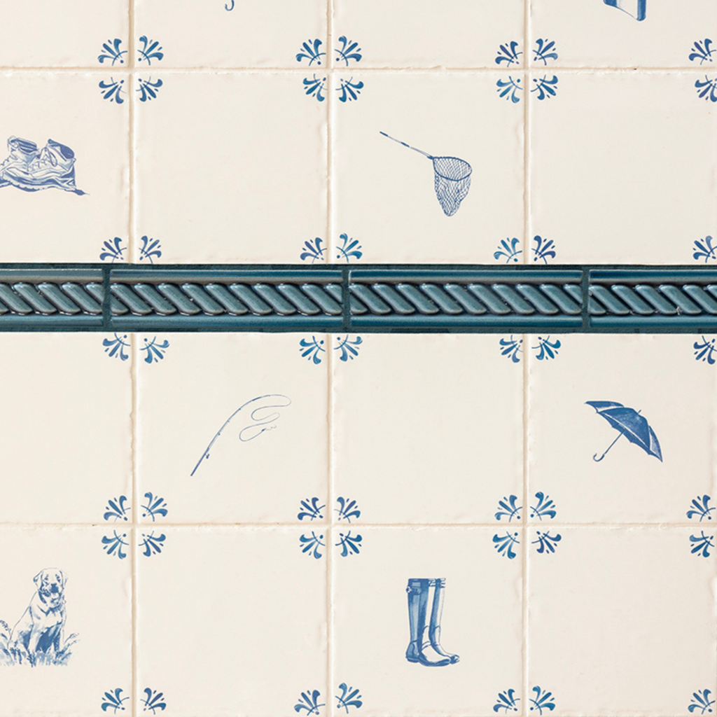 Tile Grout Paint, Evening Blue
