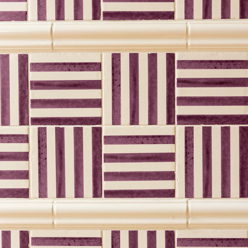Pinstripe Tile, Delft
