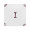 Alphabet I Delft Tile