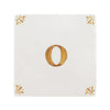 Alphabet O Delft Tile