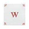 Alphabet W Delft Tile