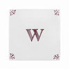 Alphabet W Delft Tile