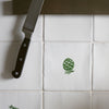 Artichoke Delft Tile
