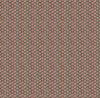 A close-up of a repeating geometric pattern in warm brown, beige, and muted red tones, filling the entire frame.