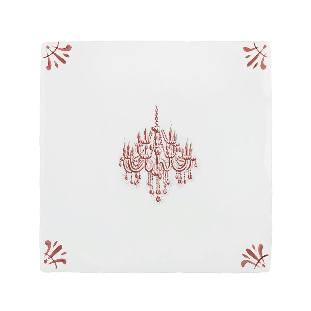 Chandelier Delft Tile