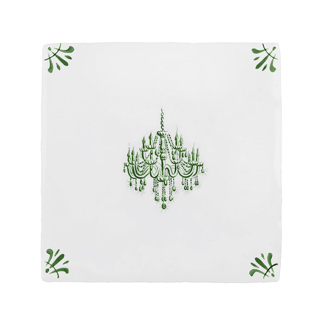 Chandelier Delft Tile