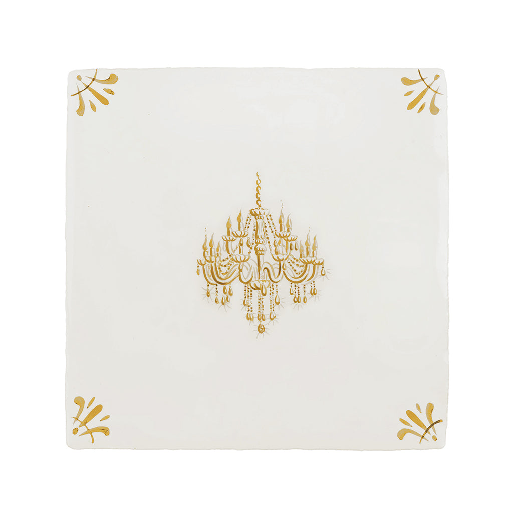 Chandelier Delft Tile