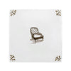 Chesterfield Chair Delft Tile