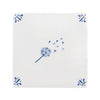 Dandelion Clock Delft Tile