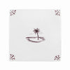 Desert Island Delft Tile