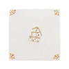 Dominoes Delft Tile
