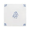 Dominoes Delft Tile