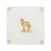 Donkey Delft Tile