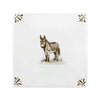 Donkey Delft Tile