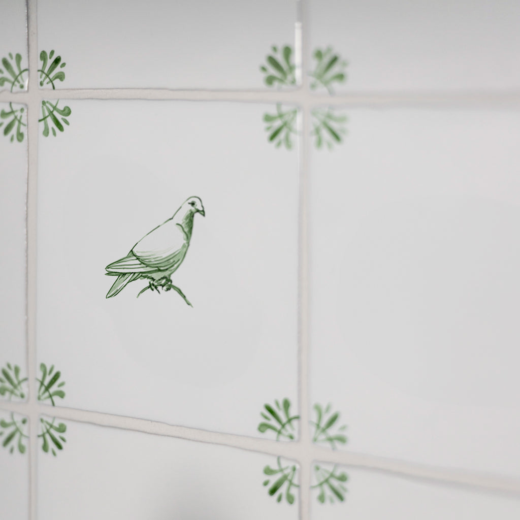 Dove Delft Tile