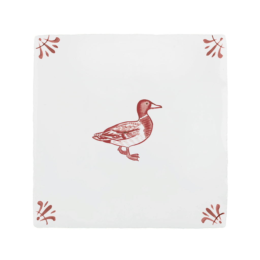 Duck Delft Tile