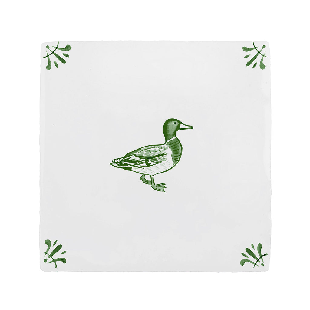 Duck Delft Tile