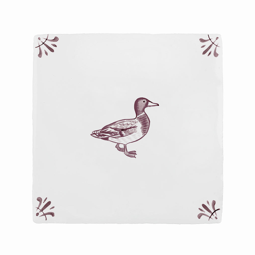 Duck Delft Tile