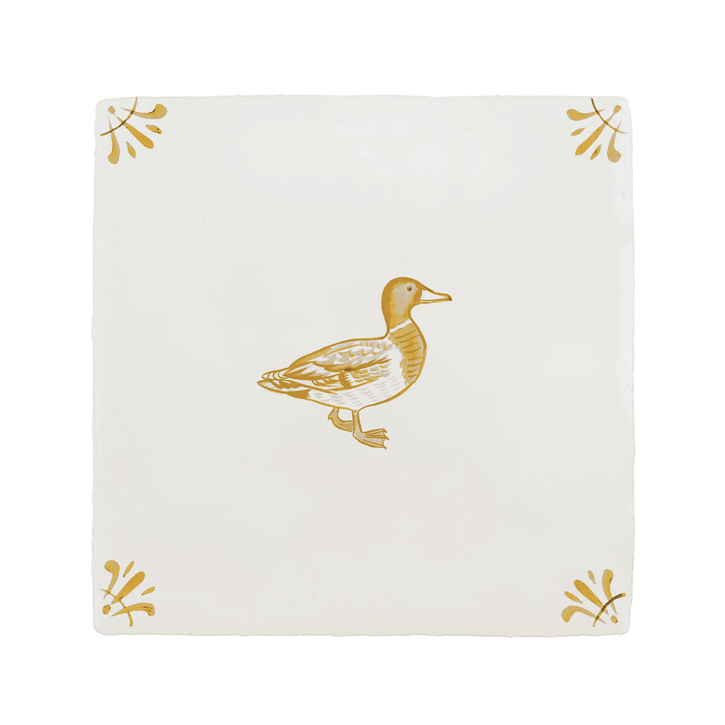 Duck Delft Tile