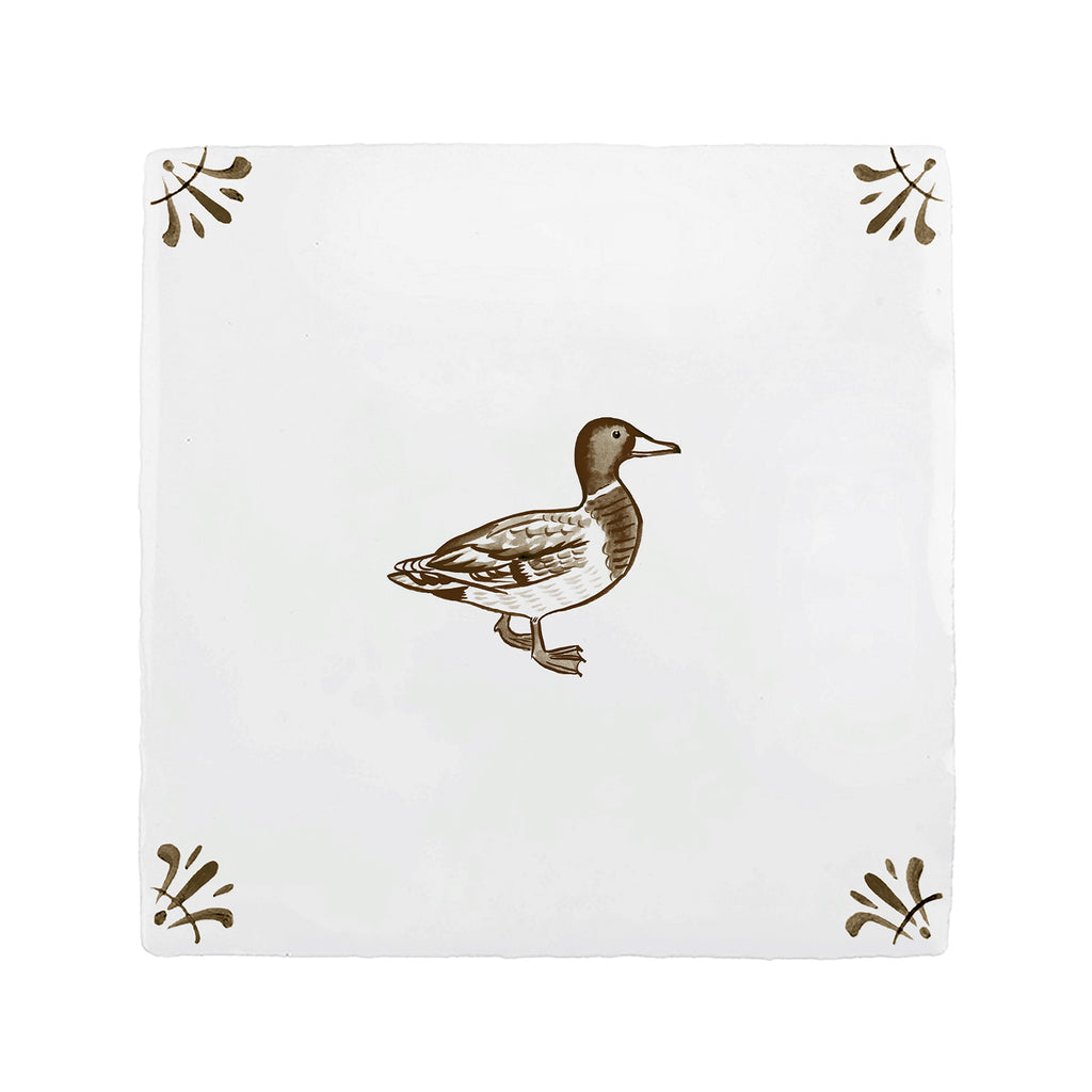 Duck Delft Tile