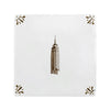 Empire State Building Delft Tile