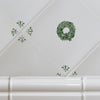 Festive Wreath Delft Tile