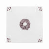 Festive Wreath Delft Tile