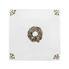 Festive Wreath Delft Tile