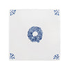 Festive Wreath Delft Tile