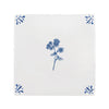 Forget Me Not Delft Tile