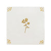 Forget Me Not Delft Tile