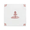 Fountain Delft Tile