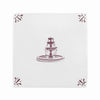 Fountain Delft Tile
