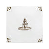 Fountain Delft Tile