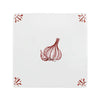 Garlic Delft Tile