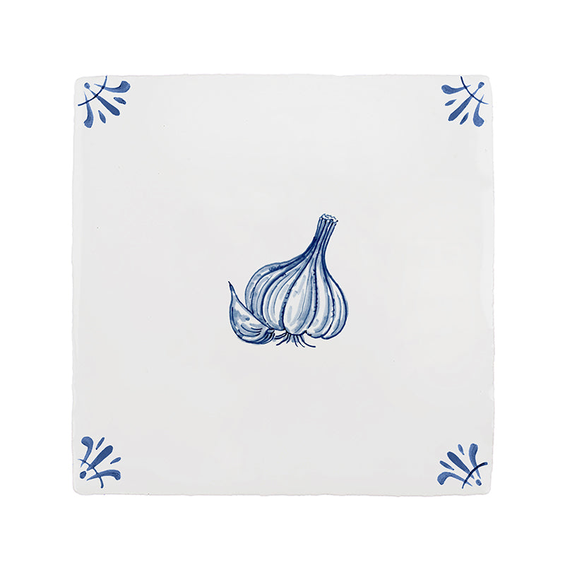 Garlic Delft Tile