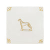 Greyhound Delft Tile