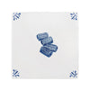 Hair Curlers Delft Tile