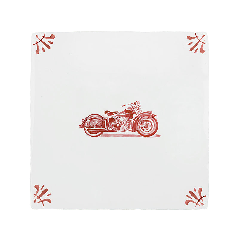 Harley Davidson Delft Tile