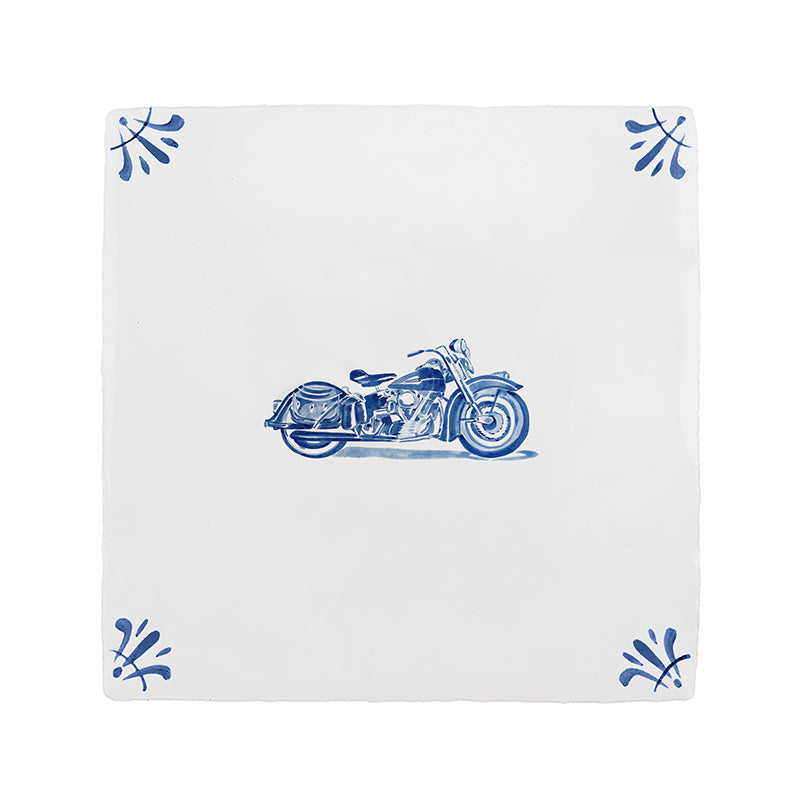 Harley Davidson Delft Tile