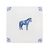 Horse Delft Tile