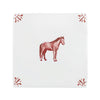 Horse Delft Tile