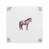 Horse Delft Tile