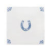 Horseshoe Delft Tile