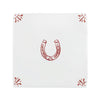 Horseshoe Delft Tile