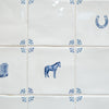 Horseshoe Delft Tile