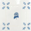 Hydrangea Delft Tile, Gold Lustre