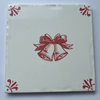 End of Line Bells Delft Tile - Crimson 12.5cm