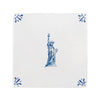Lady Liberty Delft Tile